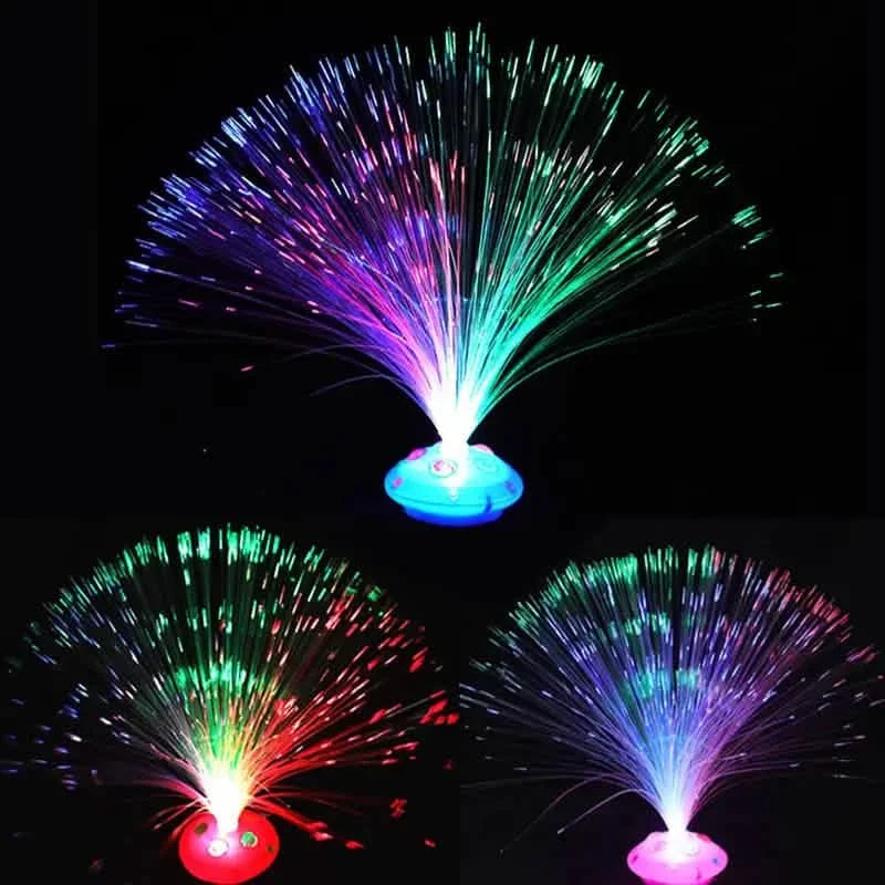4-Pack: 8 Modes LED Fiber Optic Lights