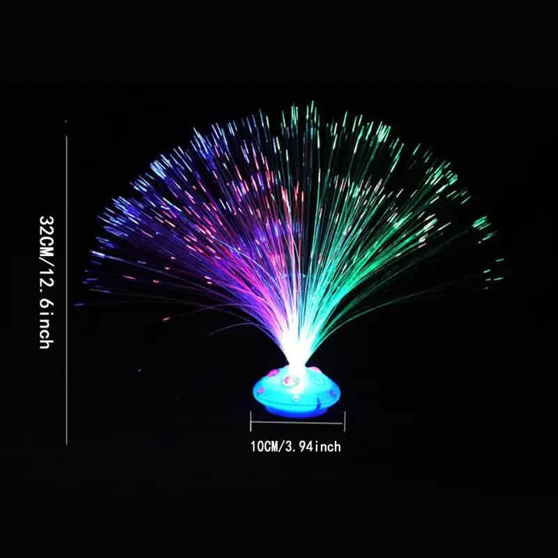 4-Pack: 8 Modes LED Fiber Optic Lights