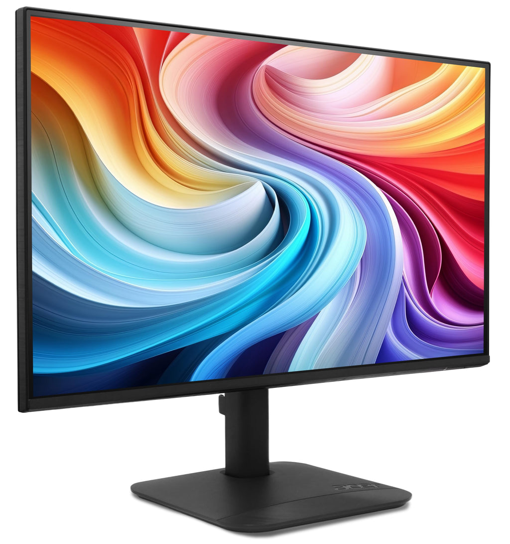 Acer 27in FHD 1920x1080 IPS 120Hz Office Monitor KB272 G0bi | 1ms, AdaptiveSync (FreeSync Compatible), sRGB 99%, HDMI, VGA, VESA Mountable, Bluelight Filter, Flickerless Technology