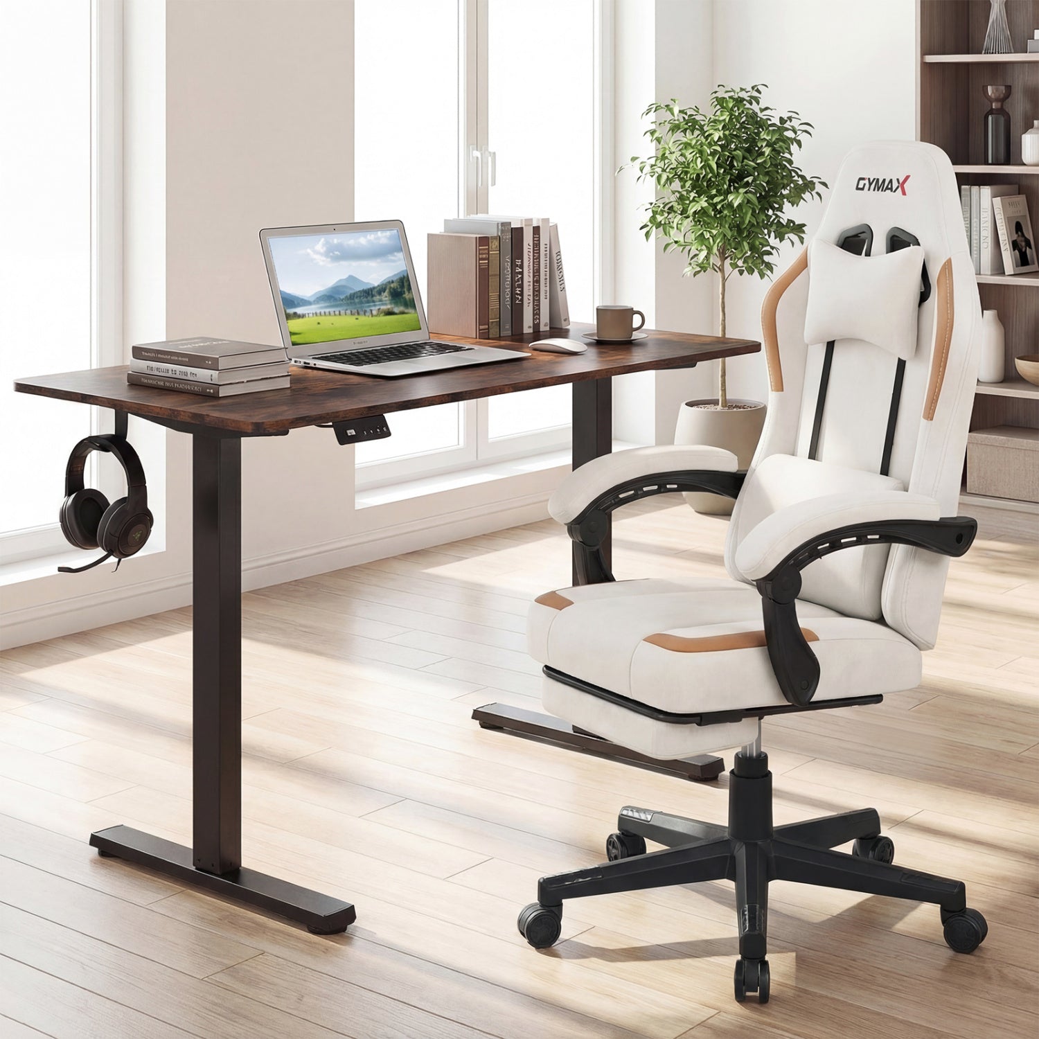 Ergonomic Gaming & Office Chair with Headrest
