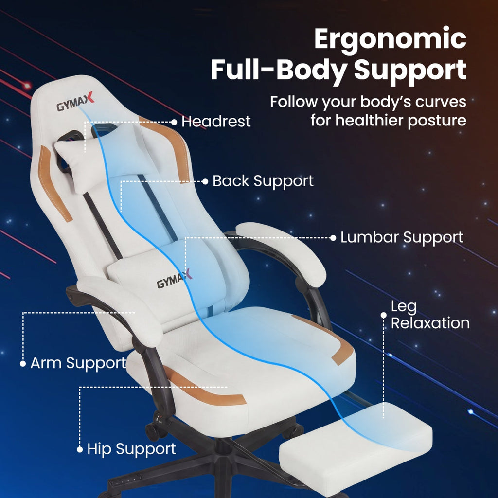 Ergonomic Gaming & Office Chair with Headrest
