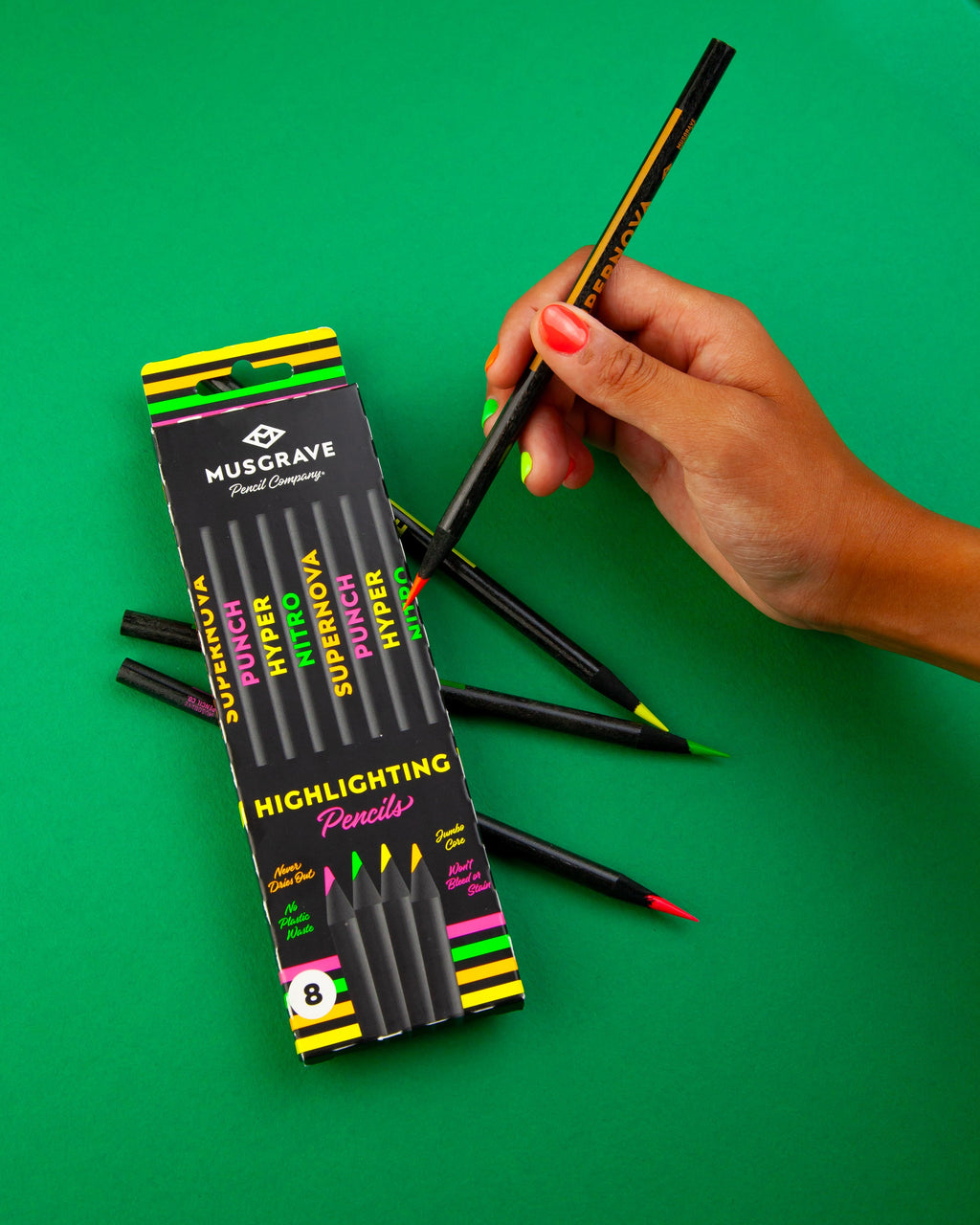 Highlighting Pencils — Set of 8