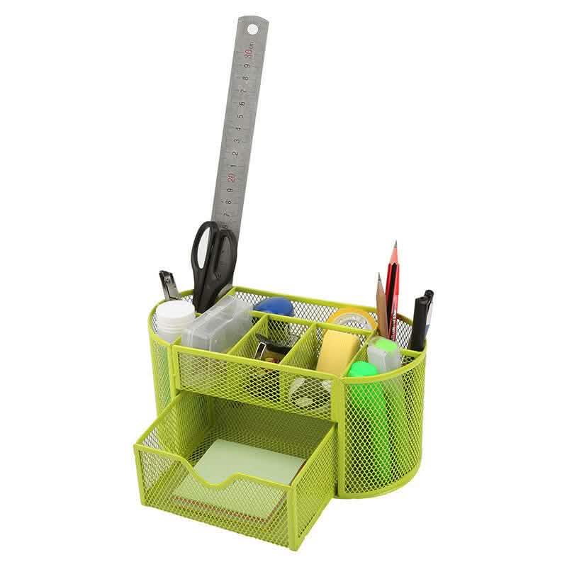 Metal Mesh Desk Organizer