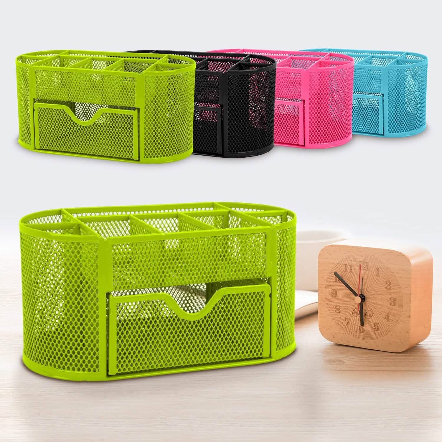 Metal Mesh Desk Organizer